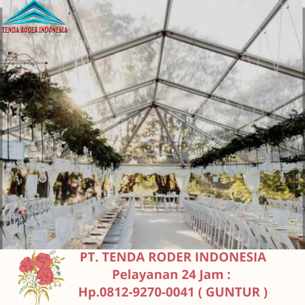 Rental Tenda Roder Aneka Ukuran Area Bandung