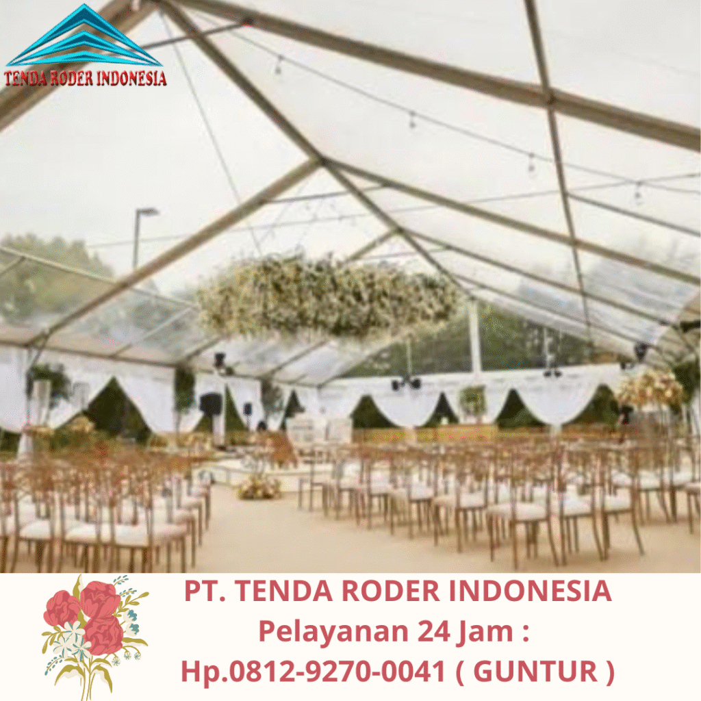 Rental Tenda Roder Aneka Ukuran Area Bandung