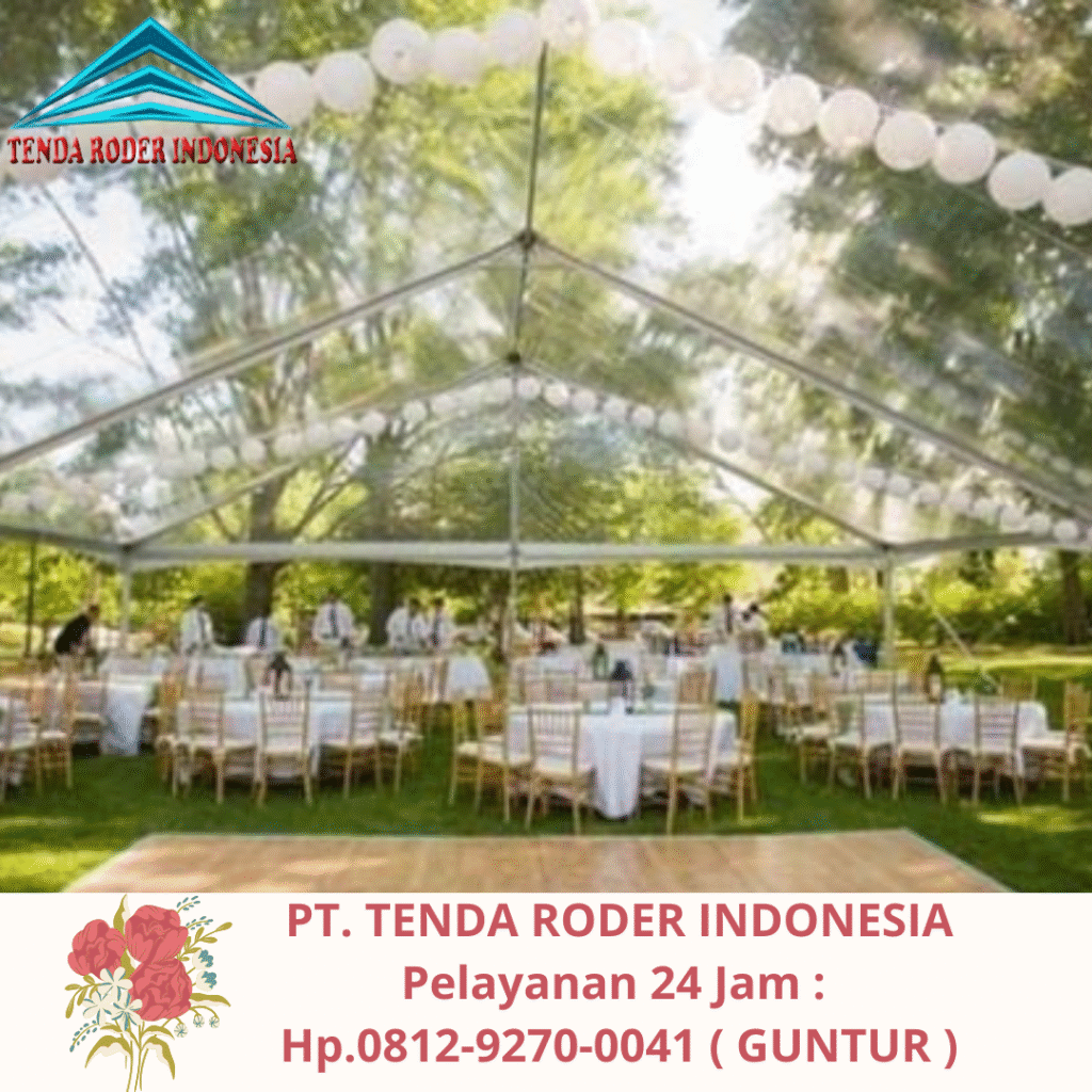 Rental Tenda Roder Aneka Ukuran Area Bandung