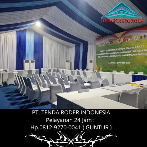 Rental Tenda Roder Flooring Karpet Standar Buana Jakarta