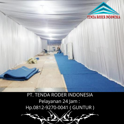 Rental Tenda Roder Flooring Karpet Standar Buana Jakarta