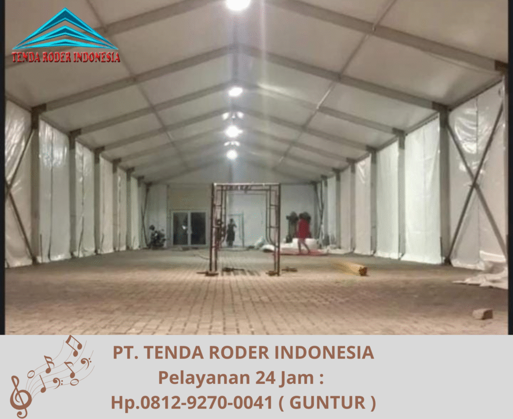 Rental Tenda Roder Untuk Event Kenegaraan, Perusahaan Dan Pernikahan Di Bogor