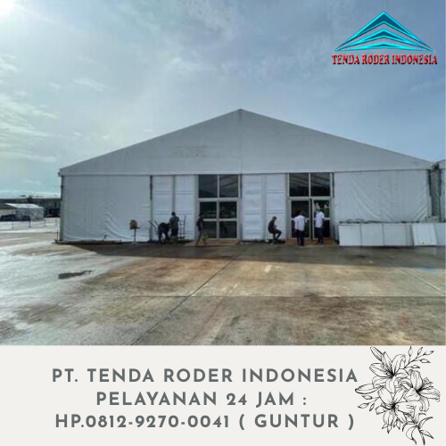 Rental Tenda Type Roder Aneka Ukuran Luas Area Banten