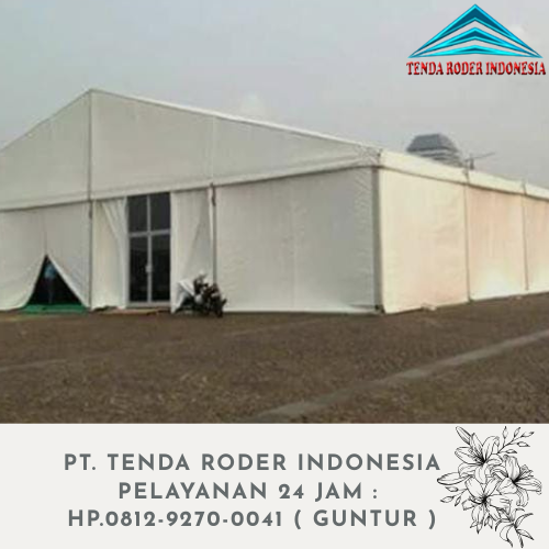 Rental Tenda Type Roder Aneka Ukuran Luas Area Banten