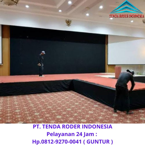 Spesialis Menyewakan Tenda Roder,Panggung,Podium Jakarta