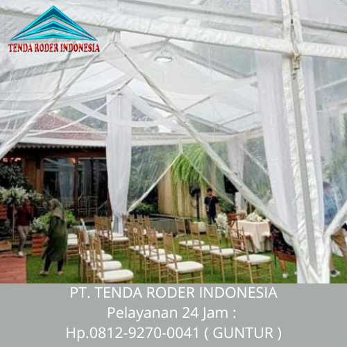 Tempat Sewa Tenda Roder Dan Alat Pesta Berkualitas Tinggi Jabodetabek