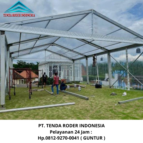Vendor Rental Tenda Roder Terlengkap Pangandaran