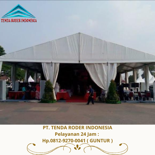 Vendor Sewa Tenda Roder Dekorasi mewah bandung