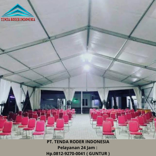Jasa Sewa Tenda Aneka Type Seperti Roder,Sarnafil Dan Hanggar Jakarta