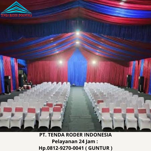 Jasa Sewa Tenda Roder Full Tirai Dekorasi Jakarta