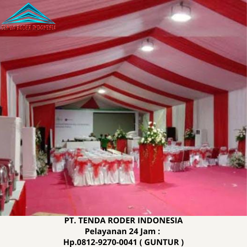 Jasa Sewa Tenda Roder Full Tirai Dekorasi Jakarta