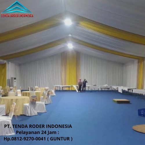 Pusat Sewa Tenda Bogor Sedia Roder,Hanggar,Sarnafil