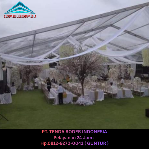 Rental Sewa Tenda Roder Ruang Luas Dan Desain Elegan Bogor