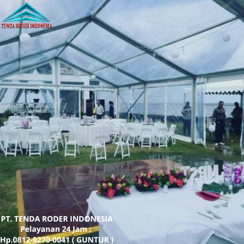 Rental Tenda Roder Lengkap Meja, Kursi, Alat Prasmanan Jakarta