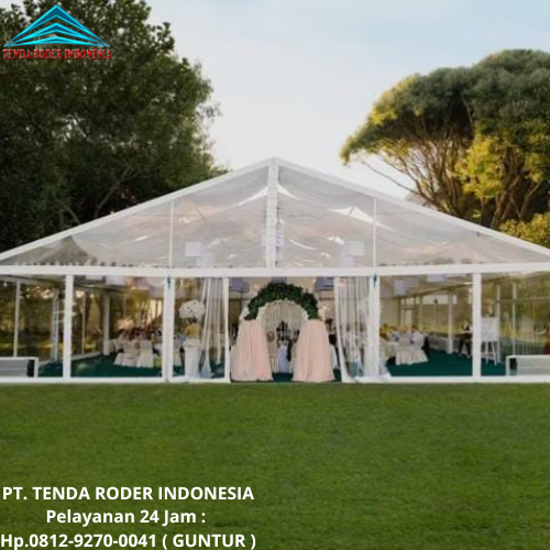 Rental Tenda Roder Lengkap Meja, Kursi, Alat Prasmanan Jakarta