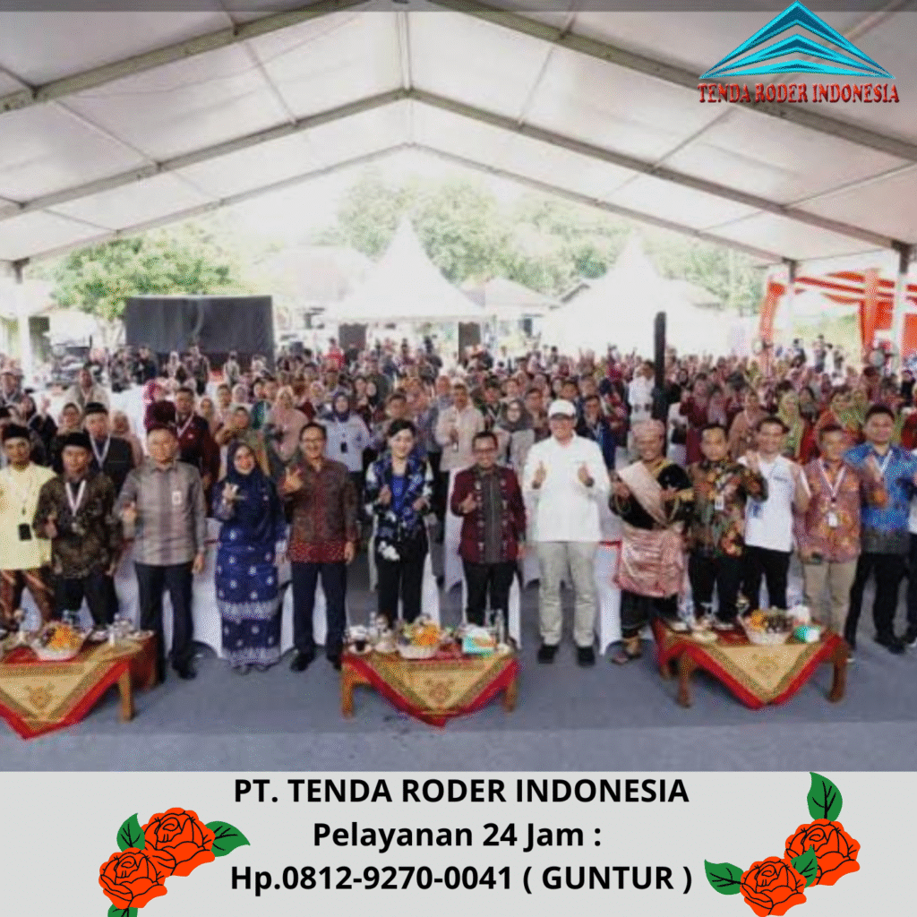 Rental Tenda Type Roder Model Dekorasi Terbaru Jakarta