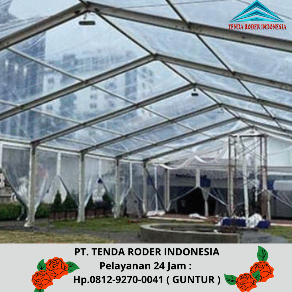 Rental Tenda Type Roder Model Dekorasi Terbaru Jakarta