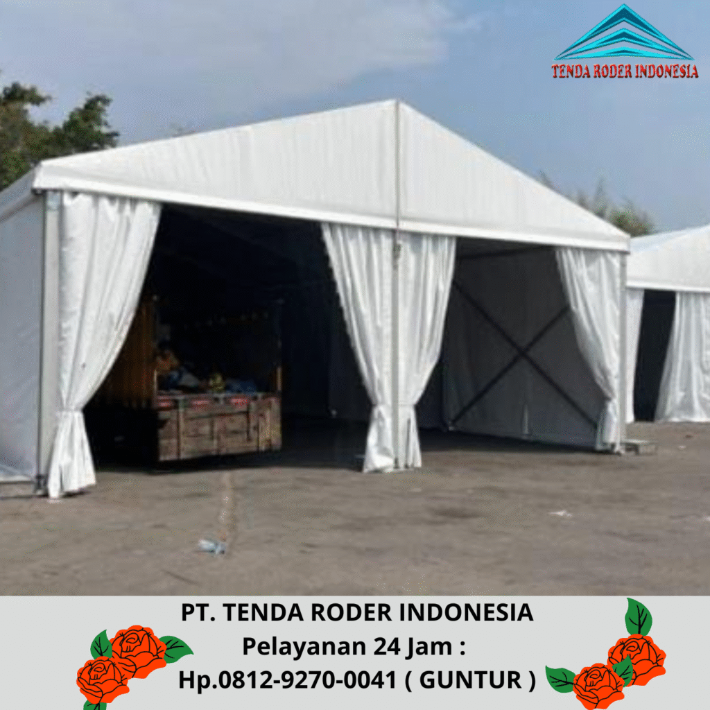 Rental Tenda Type Roder Model Dekorasi Terbaru Jakarta