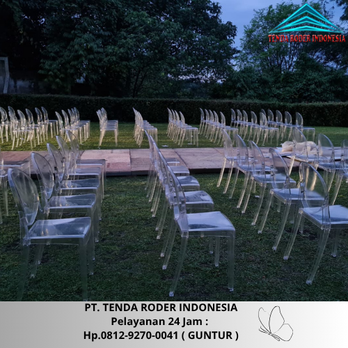 Sewa Kursi VIP Acrylic Dan Tenda Roder Tangerang Selatan