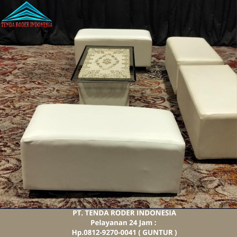 Sewa Tenda Roder,Kursi Puff Double Single,Triple Jakarta