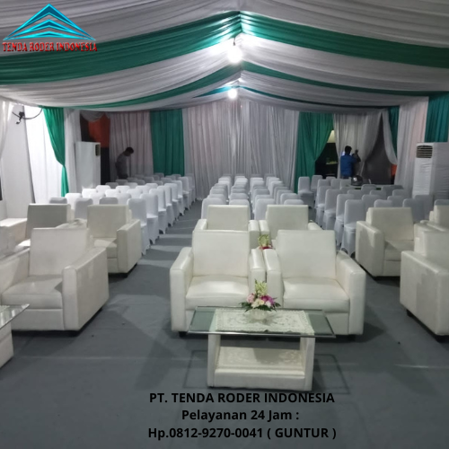 Vendor Sewa Tenda Roder  Sofa, Dan Meja Berbagai Macam Desain Cikampek