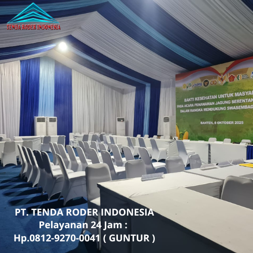 Jasa Sewa Tenda Roder Pelayanan Cepat Area jabodetabek