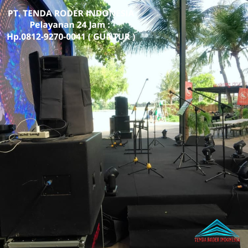 Jasa Sewa panggung,Tenda Roder Acara Konser Tahun Baru