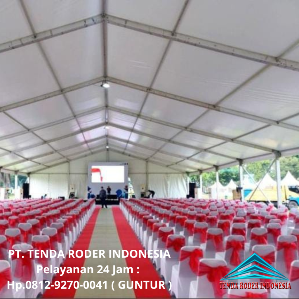 Layanan Sewa Tenda Roder Free Ongkir Tangerang