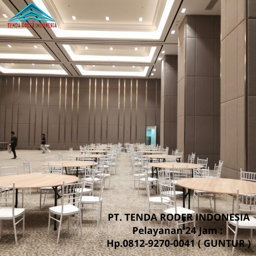 Penyewaan Tenda Roder Berikut Perlengkapan Event Area Tangerang Selatan