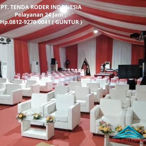 Penyewaan Tenda Roder Lengkap Dengan Alat pesta Cikampek