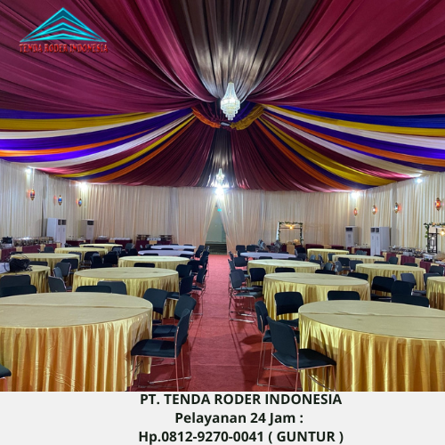 Pusat Sewa Tenda Roder Dekorasi Lampu Bintang Area Bekasi