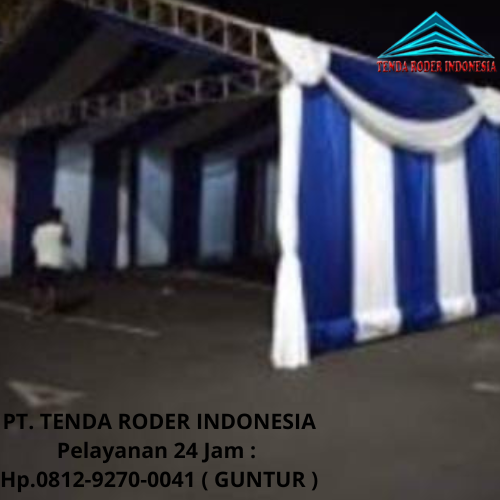 Pusat Sewa Tenda Type Roder Dekorasi Kain Area Cibitung