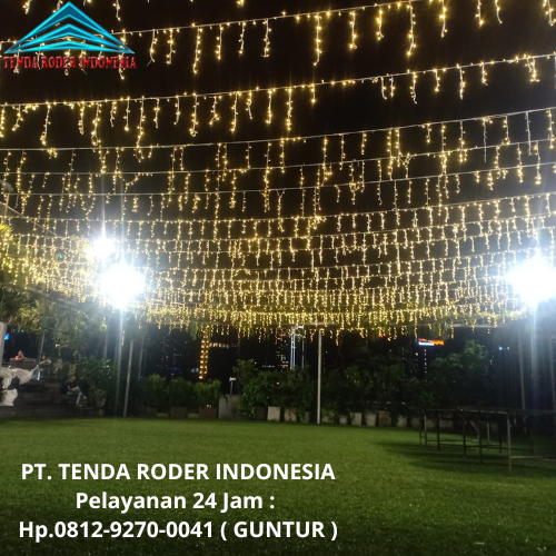 Rental Lampu Fairy Light Dan Tenda Roder Jakarta
