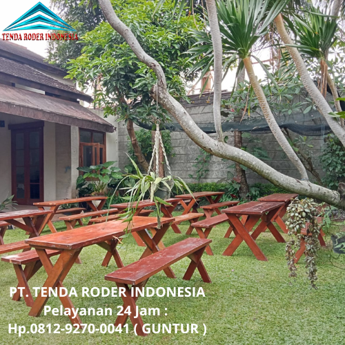 Rental Meja Taman, Tenda Roder Dan Karpet Bogor