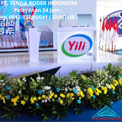 Rental Pembatas VIP,Mini garden Dan Tenda Roder Area Bogor