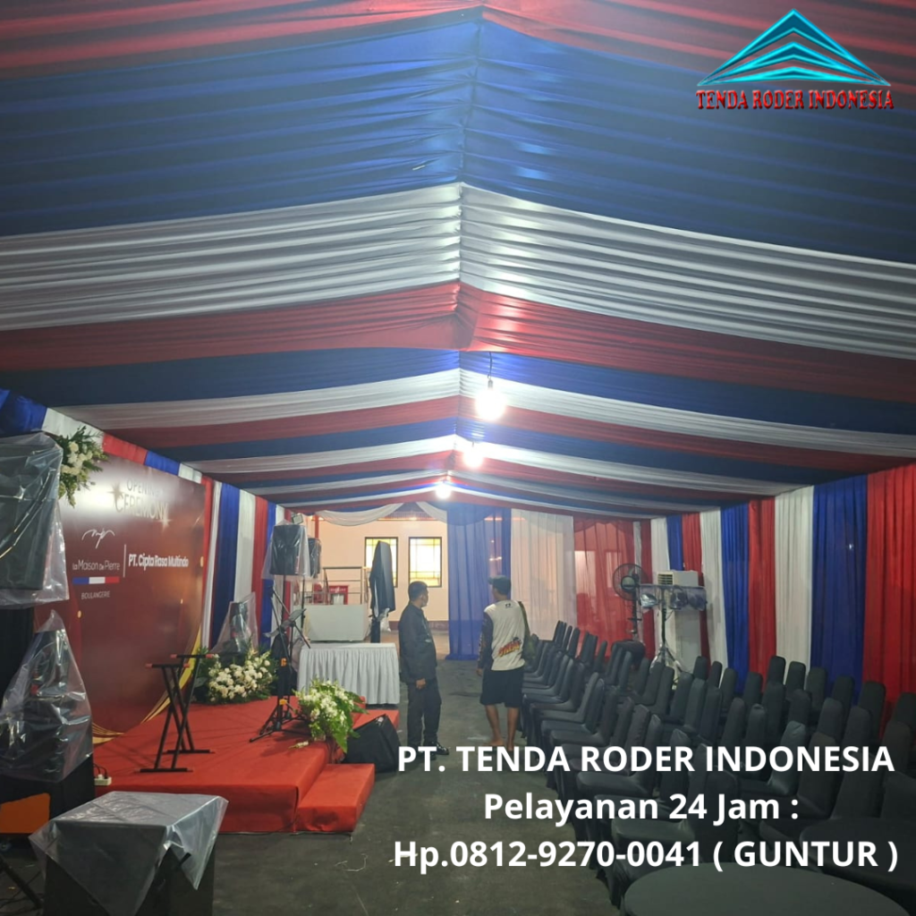 Rental Sewa Tenda Roder Serbaguna Dan Tenda Serut Area Jabodetabek