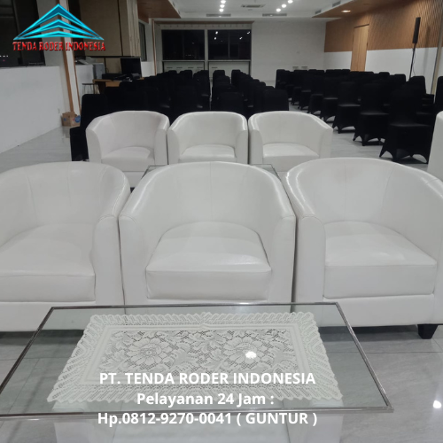 Rental Sofa Oval Dan Tenda Roder Area Bandung