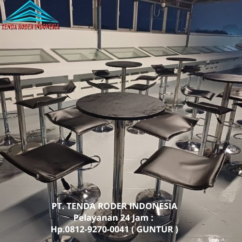 Rental Tenda Roder, Barstool Dan Sofa Jakarta