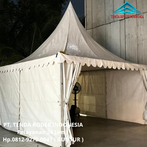 Rental Tenda Roder Dan Sarnafil Putih Jakarta