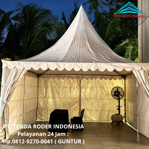 Rental Tenda Roder Dan Sarnafil Putih Jakarta