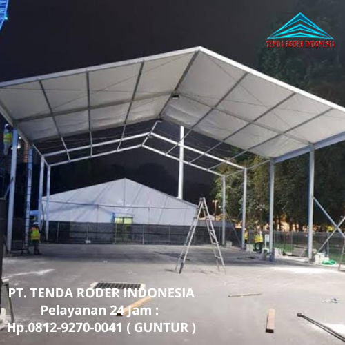 Rental Tenda Roder Dan Sarnafil Putih Jakarta