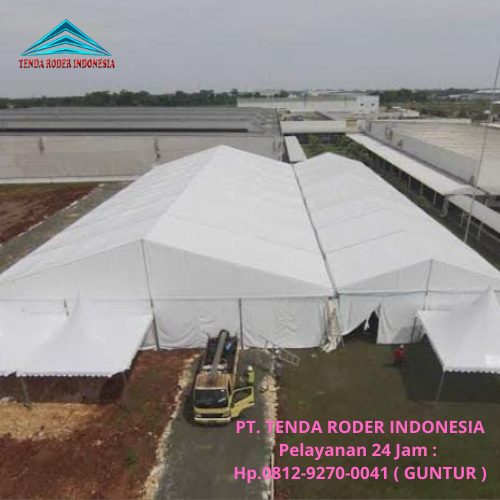 Sewa Tenda Hanggar,Roder Dan Bazar Area Bogor
