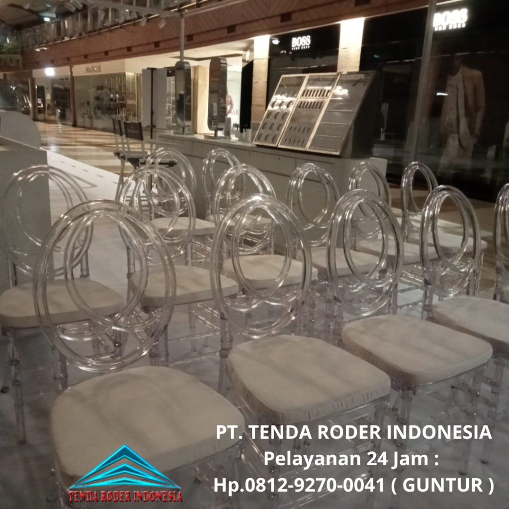 Sewa Tenda Roder Area Jakarta Plus Kursi Acrylic