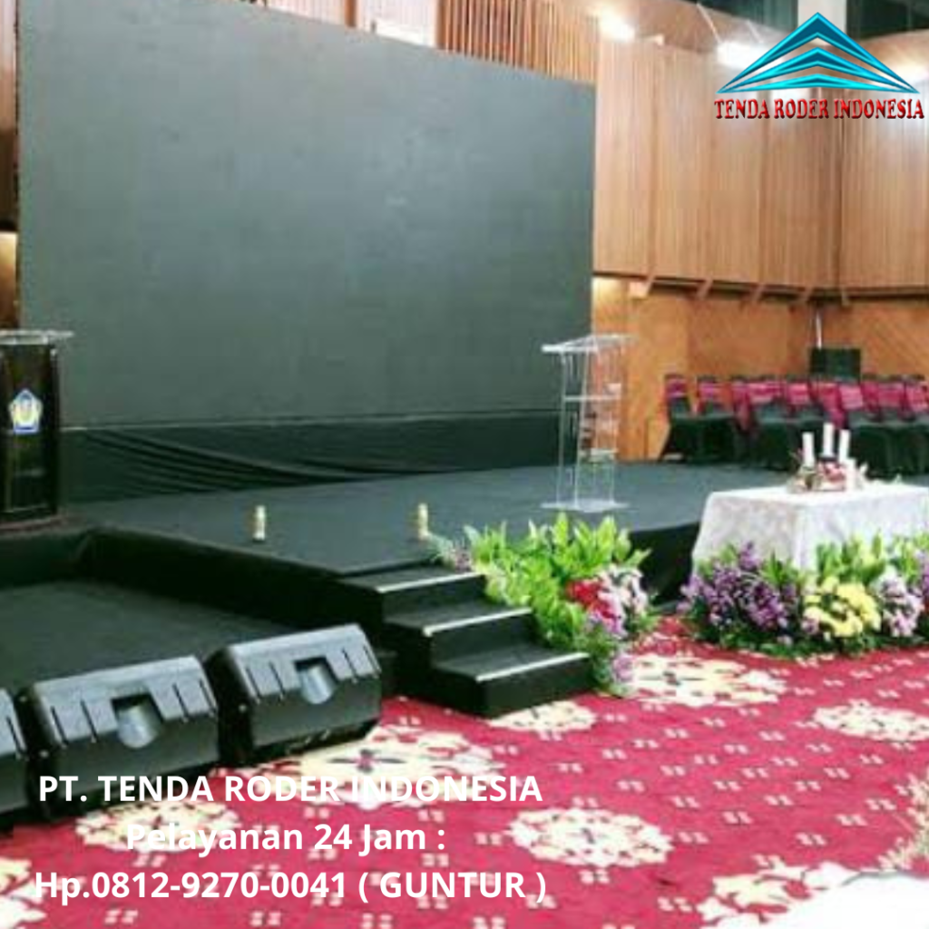 Sewa Tenda Roder Dan Panggung Melaminto Jakarta