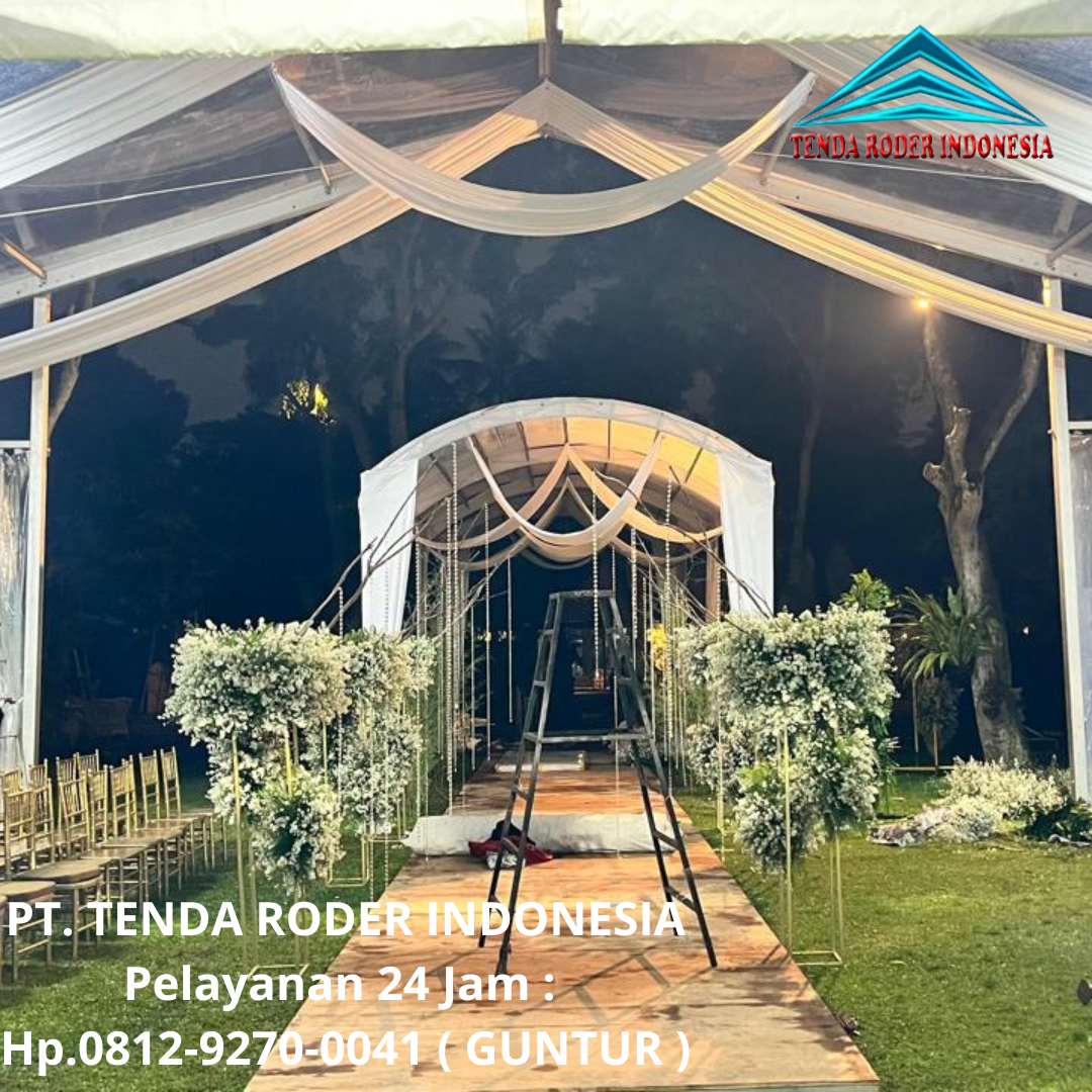 Vendor Tenda Roder Konstruksi Baja Kokoh, Aman, Dan Megah Bandung