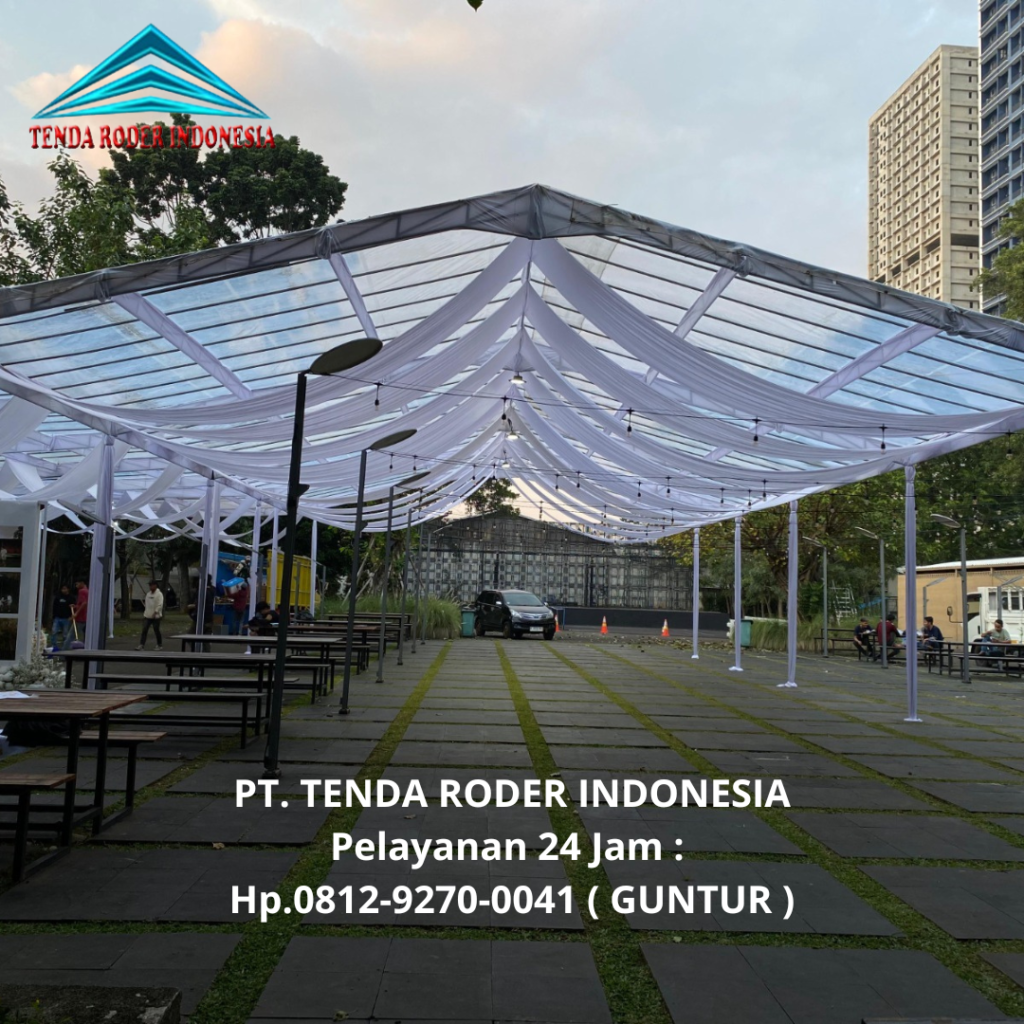 Vendor Tenda Roder Siap Sewa Area Depok