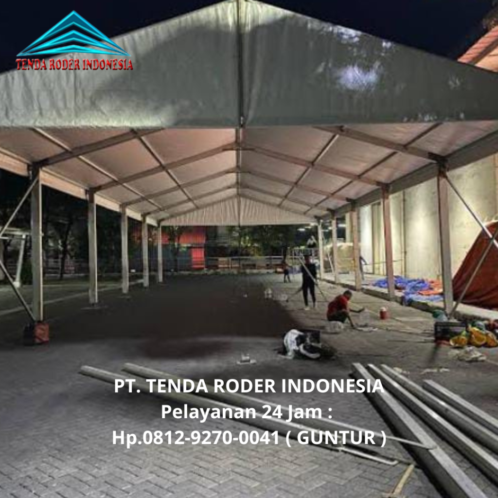 Vendor Tenda Roder Siap Sewa Area Depok