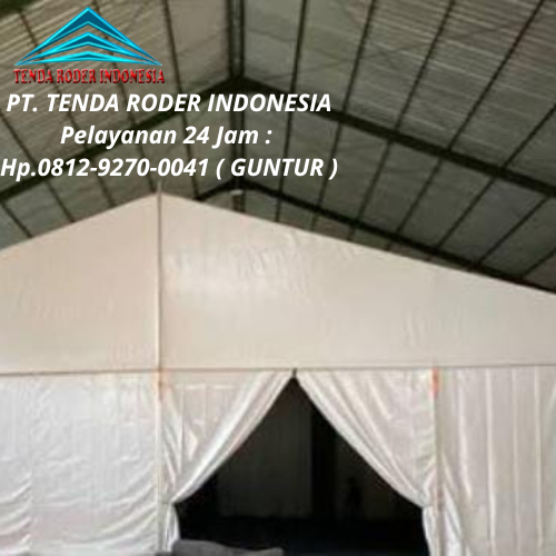 Gudang Sewa Tenda Roder Rangka Aluminium Fleksibel Bogor