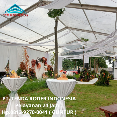 Melayani Sewa Tenda Roder Event Dan Wedding Outdoor Jakarta