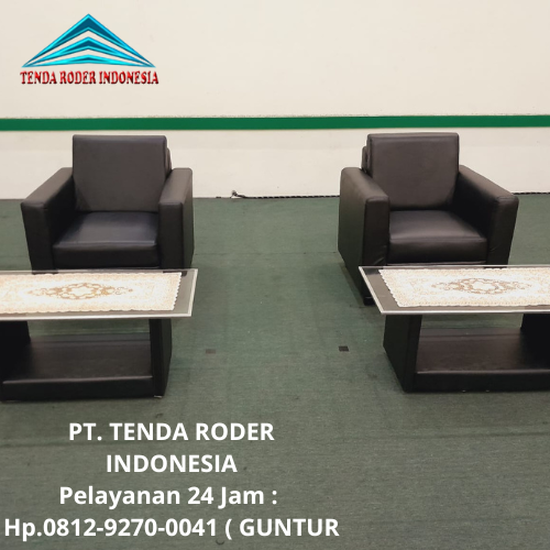 Pusat Sewa Tenda Roder Dan Sofa Warna Hitam, Putih Jakarta
